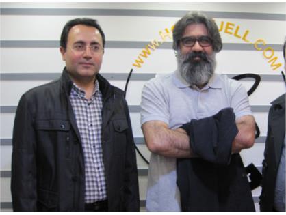 بازدید دکتر علیرضا یارقلی، متخصص طب سنتی از هانی ژل رویال